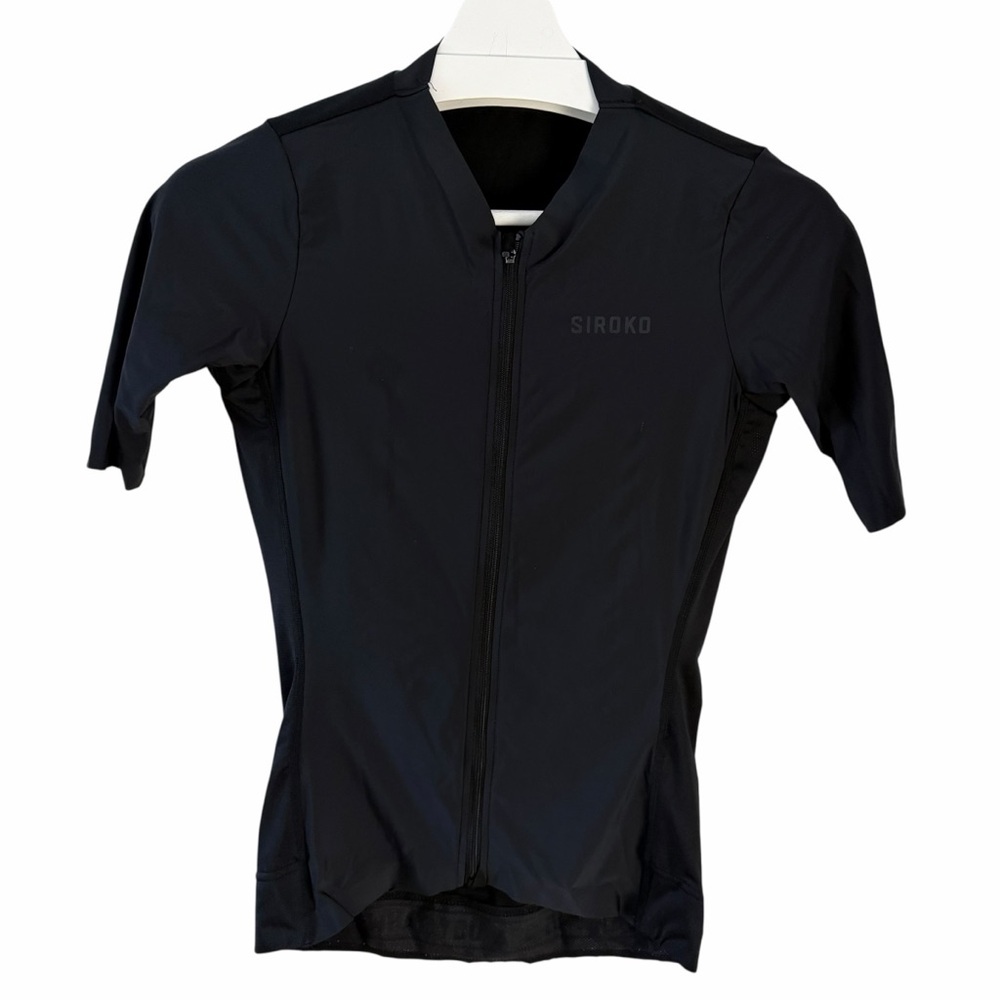 SIROKO Black SRX Lysá Ultralight Cycling Jersey Racefit Breathable XS